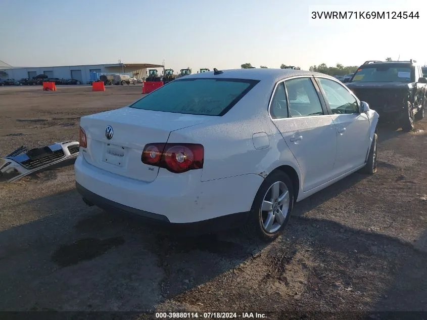 3VWRM71K69M124544 2009 Volkswagen Jetta Se