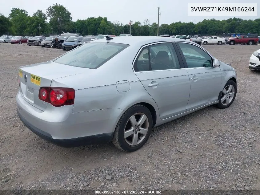 3VWRZ71K49M166244 2009 Volkswagen Jetta Se