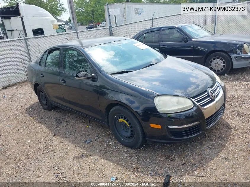 2009 Volkswagen Jetta S VIN: 3VWJM71K99M032373 Lot: 40041124