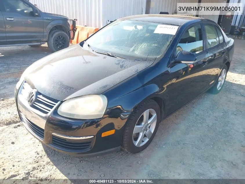 2009 Volkswagen Jetta S VIN: 3VWHM71K99M006001 Lot: 40491123