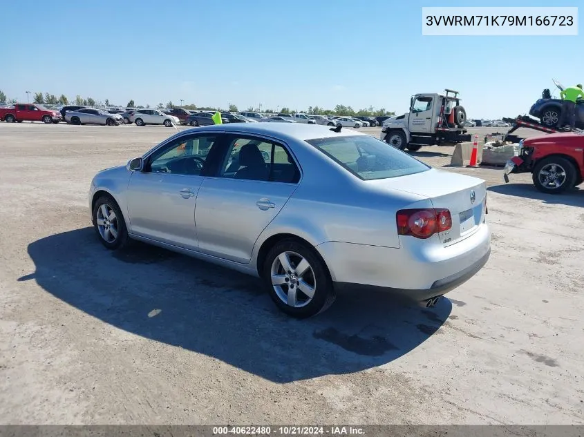 2009 Volkswagen Jetta Se VIN: 3VWRM71K79M166723 Lot: 40622480