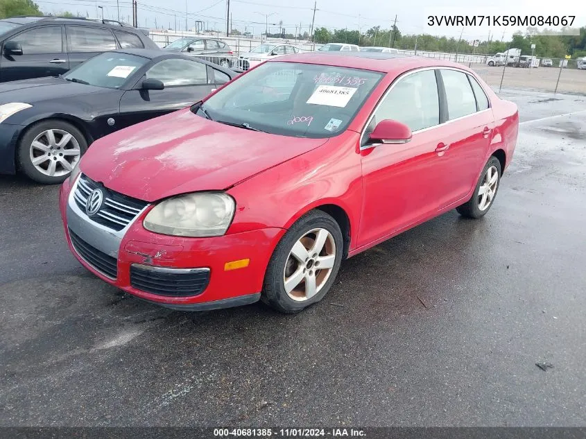 3VWRM71K59M084067 2009 Volkswagen Jetta Se