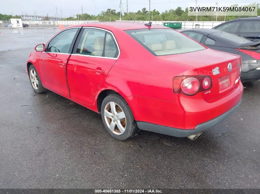 3VWRM71K59M084067 2009 Volkswagen Jetta Se