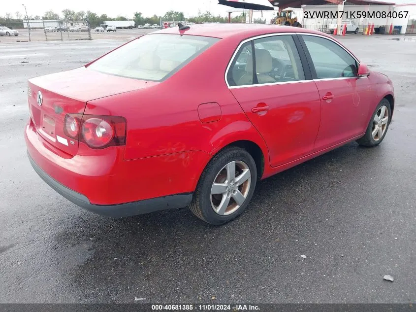 3VWRM71K59M084067 2009 Volkswagen Jetta Se