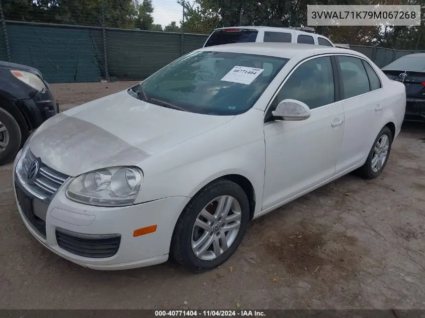 2009 Volkswagen Jetta Tdi VIN: 3VWAL71K79M067268 Lot: 40771404