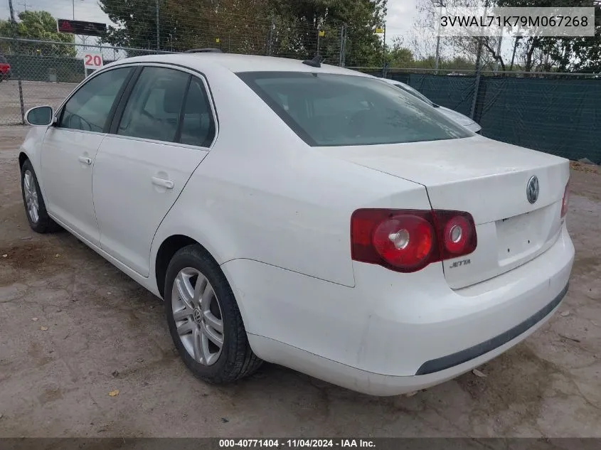 2009 Volkswagen Jetta Tdi VIN: 3VWAL71K79M067268 Lot: 40771404