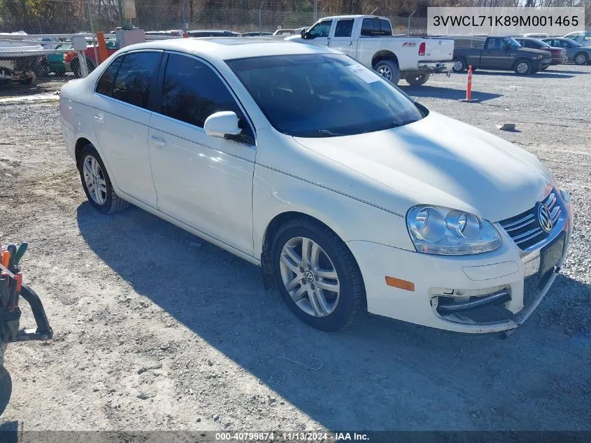 2009 Volkswagen Jetta Tdi Loyal Edition VIN: 3VWCL71K89M001465 Lot: 40799874