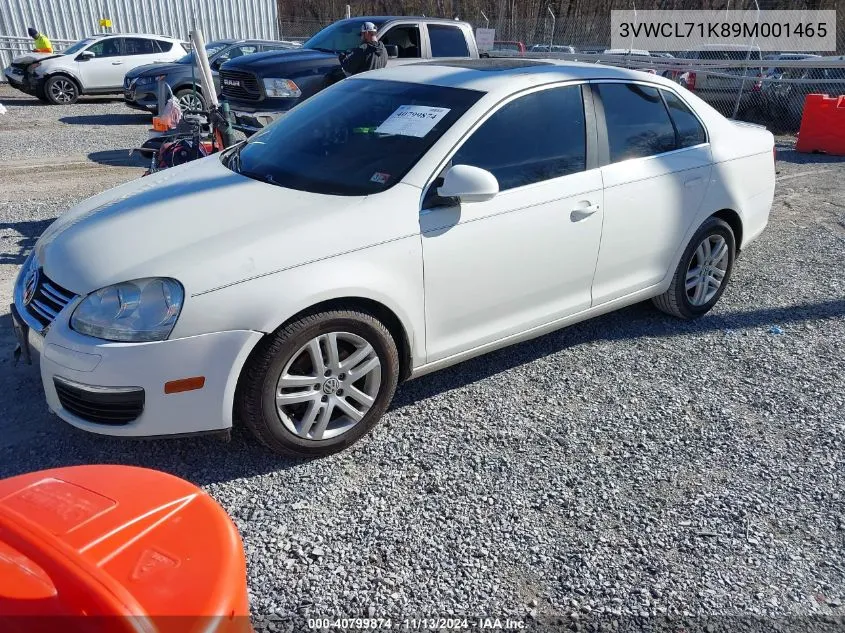 2009 Volkswagen Jetta Tdi Loyal Edition VIN: 3VWCL71K89M001465 Lot: 40799874