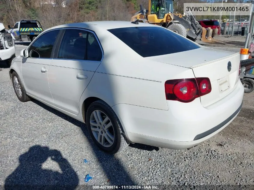 2009 Volkswagen Jetta Tdi Loyal Edition VIN: 3VWCL71K89M001465 Lot: 40799874