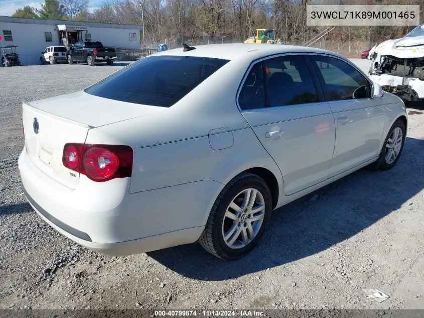 2009 Volkswagen Jetta Tdi Loyal Edition VIN: 3VWCL71K89M001465 Lot: 40799874