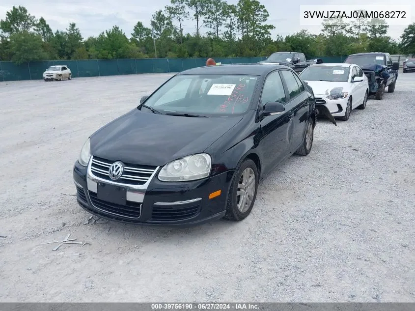 2010 Volkswagen Jetta S VIN: 3VWJZ7AJ0AM068272 Lot: 39756190