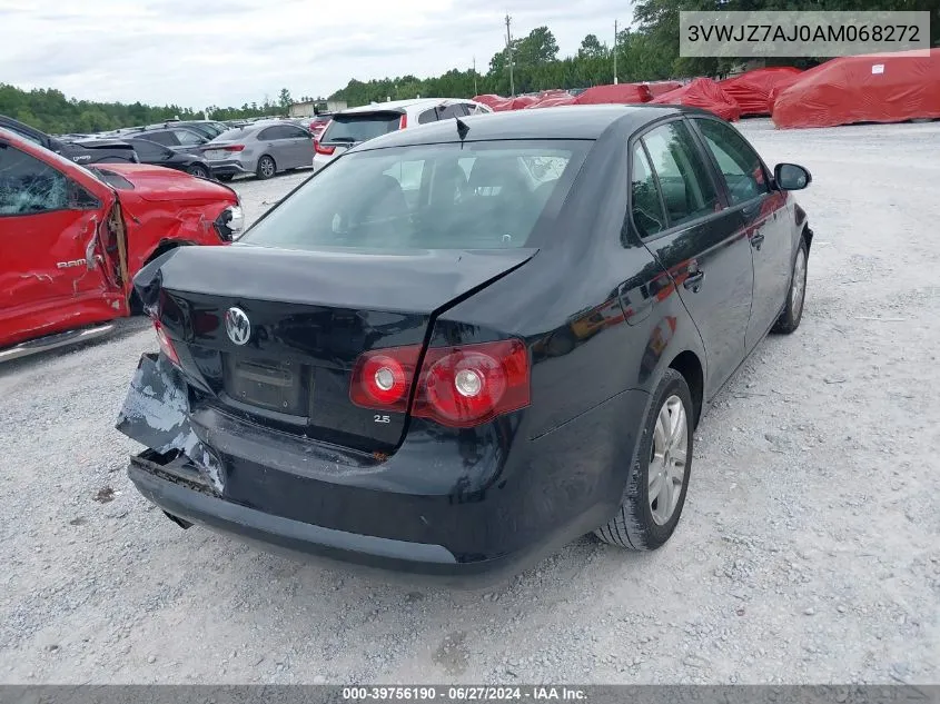 3VWJZ7AJ0AM068272 2010 Volkswagen Jetta S