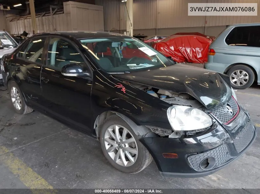 3VWJZ7AJXAM076086 2010 Volkswagen Jetta S