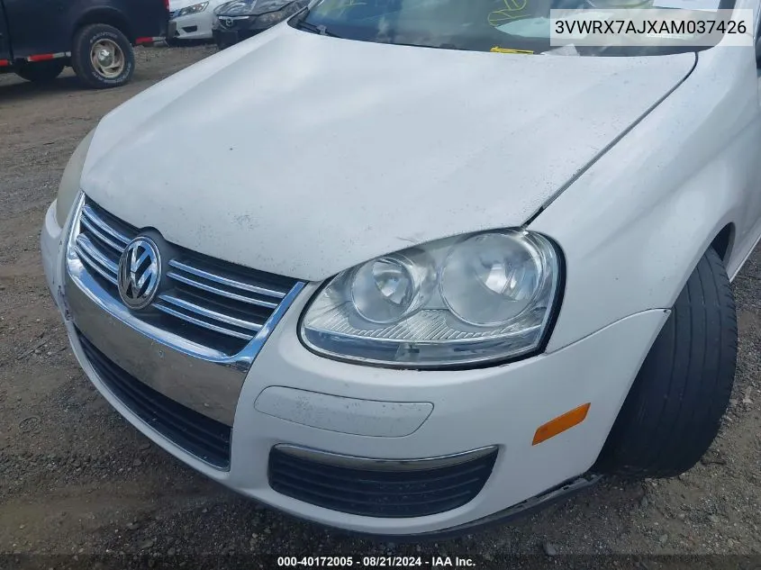 2010 Volkswagen Jetta Se VIN: 3VWRX7AJXAM037426 Lot: 40172005