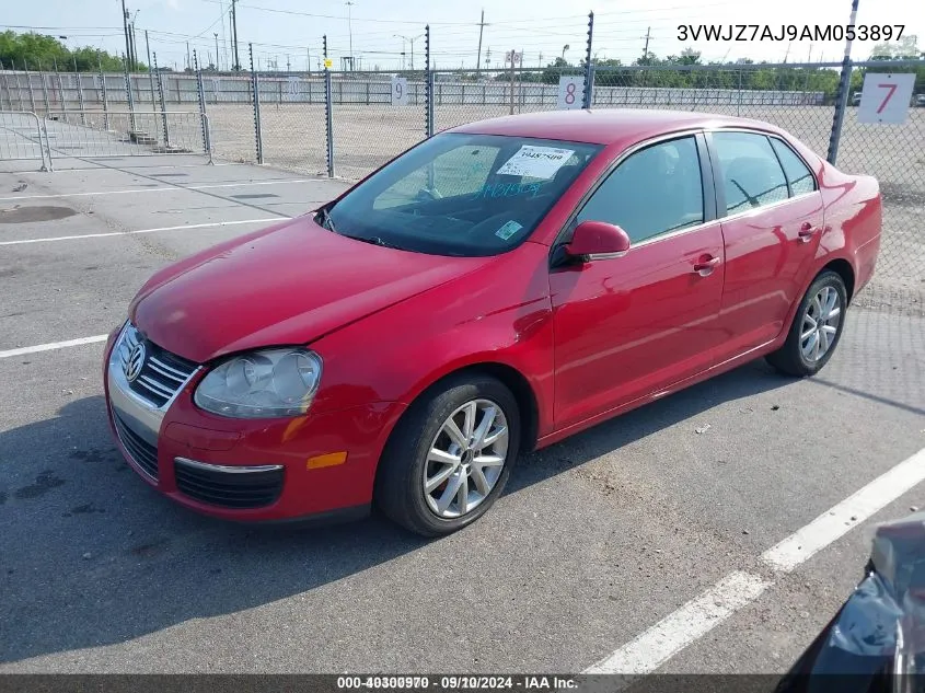 2010 Volkswagen Jetta S VIN: 3VWJZ7AJ9AM053897 Lot: 40300970