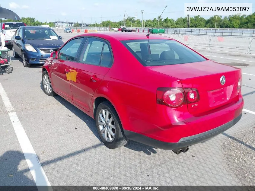 2010 Volkswagen Jetta S VIN: 3VWJZ7AJ9AM053897 Lot: 40300970