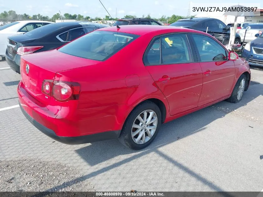 2010 Volkswagen Jetta S VIN: 3VWJZ7AJ9AM053897 Lot: 40300970