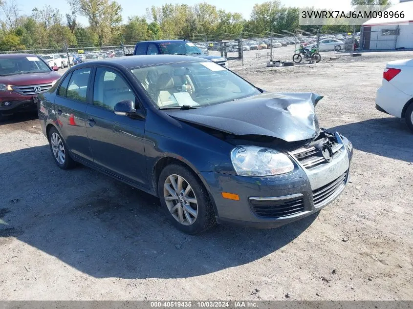 2010 Volkswagen Jetta Limited Edition VIN: 3VWRX7AJ6AM098966 Lot: 40519435