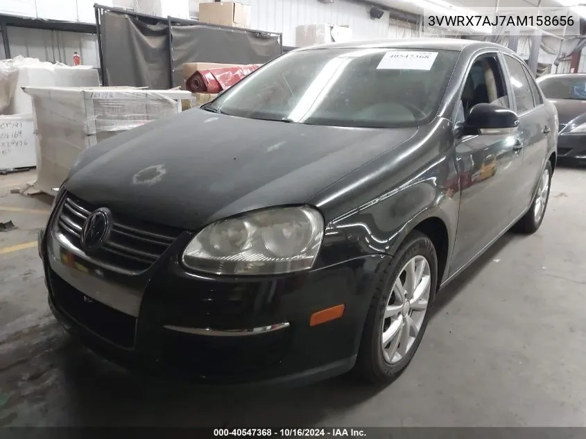 2010 Volkswagen Jetta Limited Edition VIN: 3VWRX7AJ7AM158656 Lot: 40547368