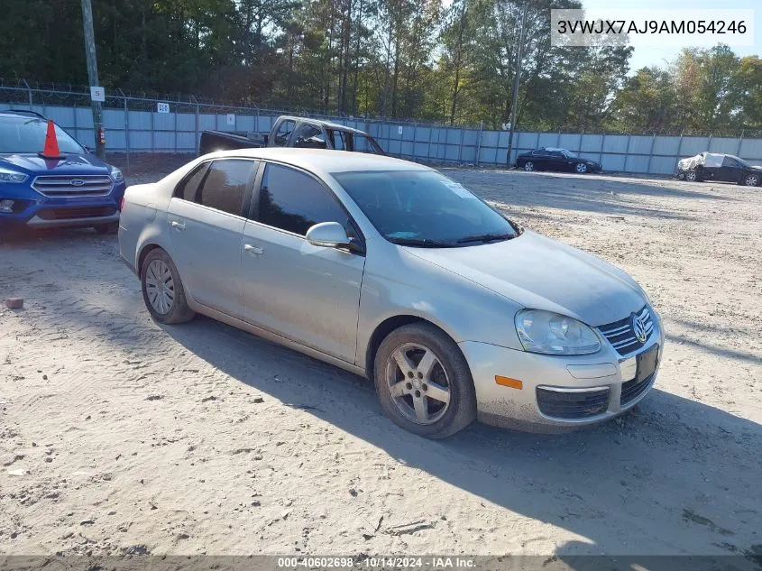 2010 Volkswagen Jetta S VIN: 3VWJX7AJ9AM054246 Lot: 40602698