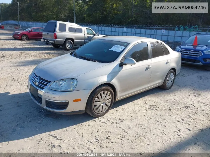 2010 Volkswagen Jetta S VIN: 3VWJX7AJ9AM054246 Lot: 40602698