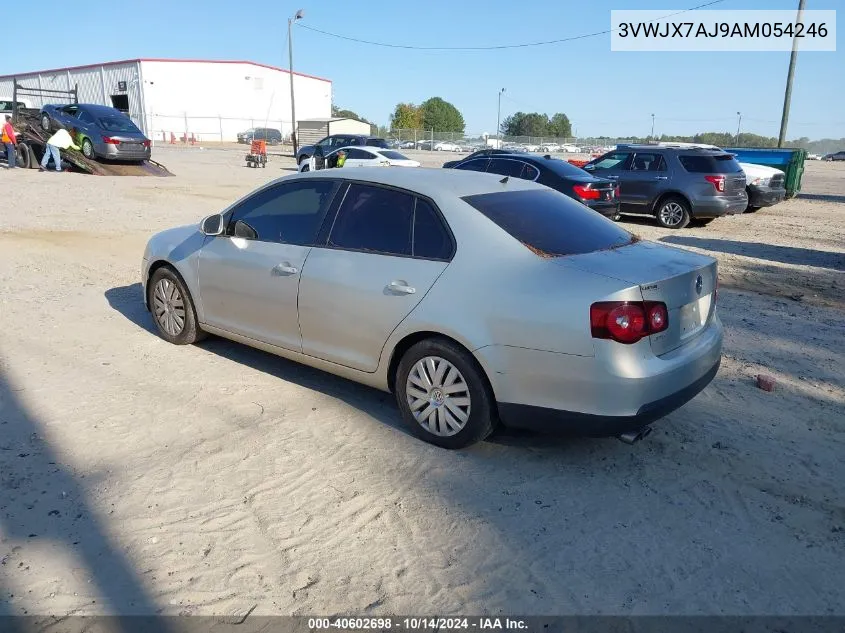 2010 Volkswagen Jetta S VIN: 3VWJX7AJ9AM054246 Lot: 40602698