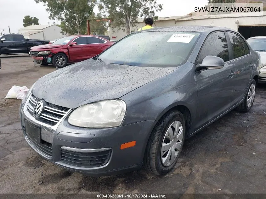 2010 Volkswagen Jetta S VIN: 3VWJZ7AJXAM067064 Lot: 40623961