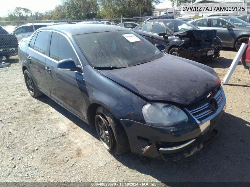 2010 Volkswagen Jetta Se VIN: 3VWRZ7AJ7AM009125 Lot: 40626670