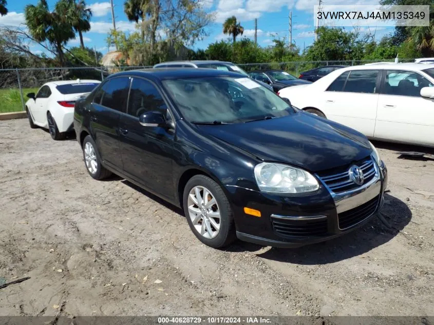 2010 Volkswagen Jetta Limited Edition VIN: 3VWRX7AJ4AM135349 Lot: 40628729