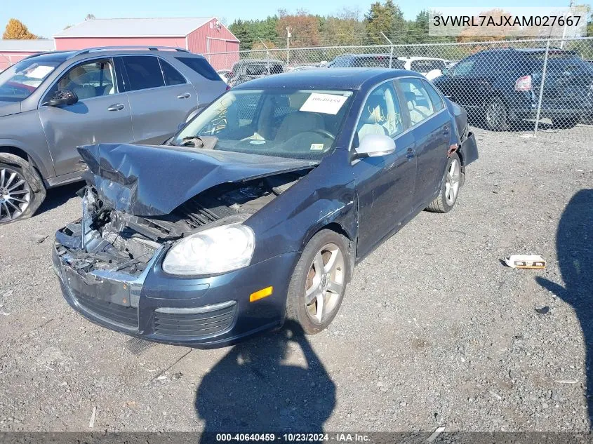 2010 Volkswagen Jetta Tdi VIN: 3VWRL7AJXAM027667 Lot: 40640459