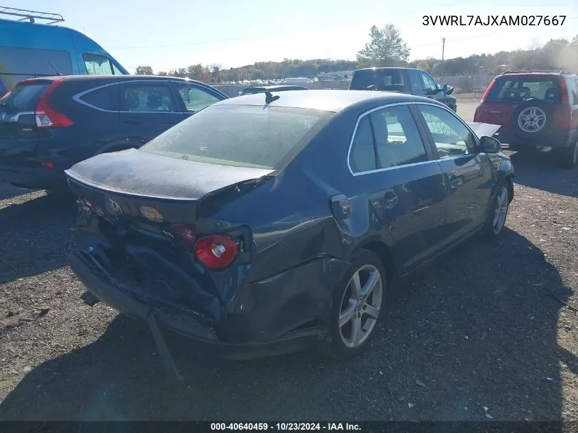 2010 Volkswagen Jetta Tdi VIN: 3VWRL7AJXAM027667 Lot: 40640459