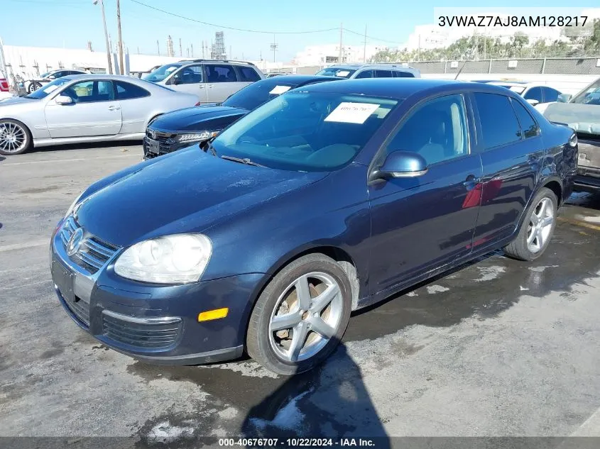 2010 Volkswagen Jetta Limited Edition VIN: 3VWAZ7AJ8AM128217 Lot: 40676707