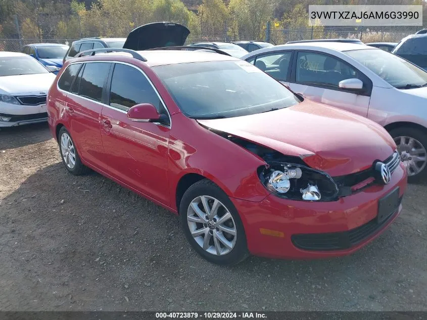 2010 Volkswagen Jetta Se VIN: 3VWTXZAJ6AM6G3990 Lot: 40723879