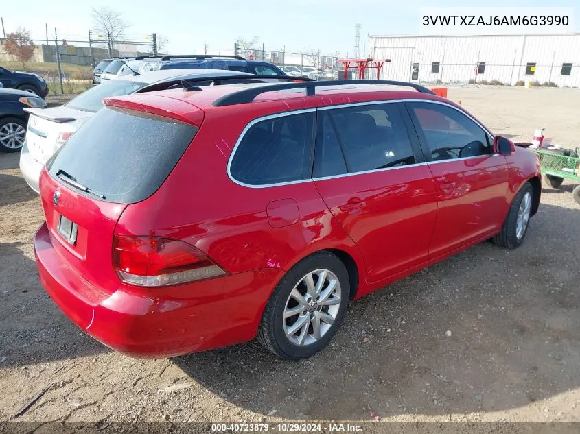 2010 Volkswagen Jetta Se VIN: 3VWTXZAJ6AM6G3990 Lot: 40723879