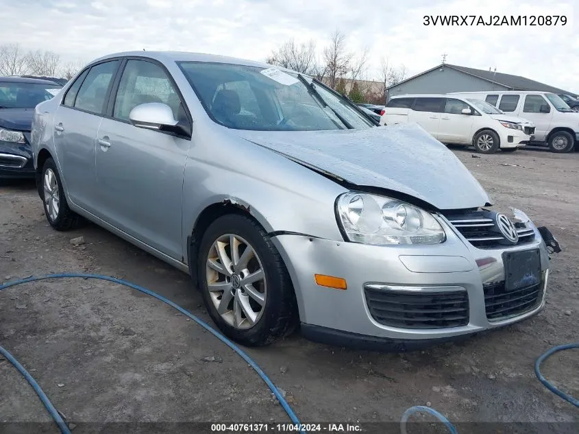 2010 Volkswagen Jetta Limited Edition/Se/Sel VIN: 3VWRX7AJ2AM120879 Lot: 40761371