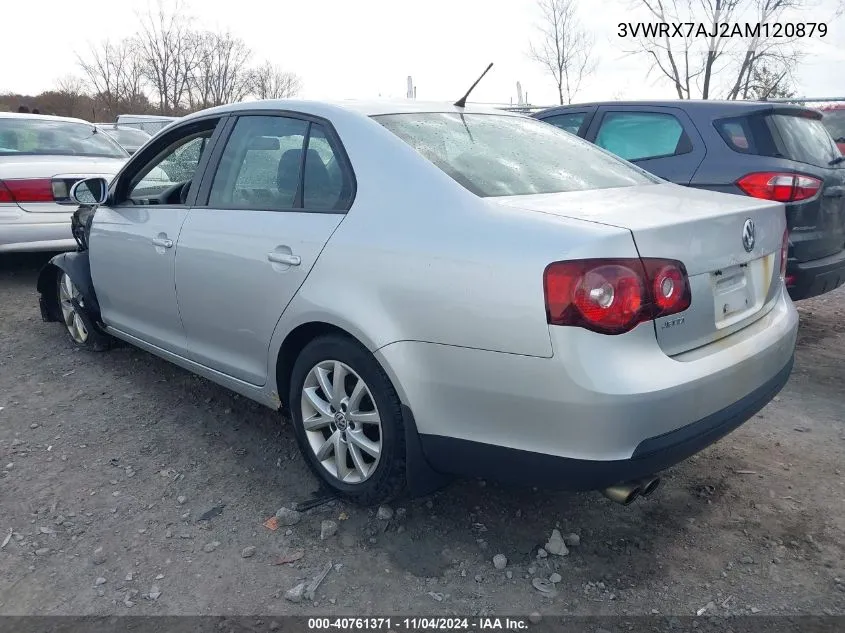 2010 Volkswagen Jetta Limited Edition/Se/Sel VIN: 3VWRX7AJ2AM120879 Lot: 40761371