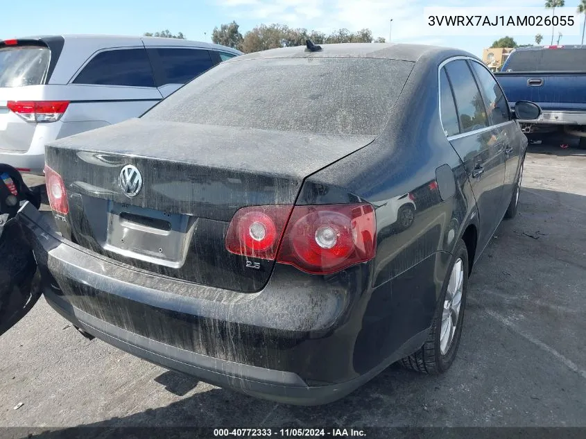 2010 Volkswagen Jetta Se VIN: 3VWRX7AJ1AM026055 Lot: 40772333