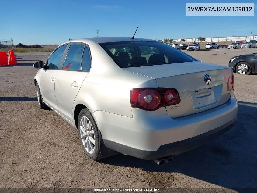 2010 Volkswagen Jetta Limited Edition VIN: 3VWRX7AJXAM139812 Lot: 40773422