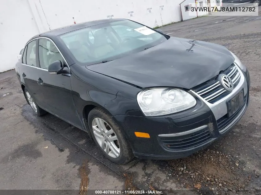 2010 Volkswagen Jetta Tdi VIN: 3VWRL7AJ8AM112782 Lot: 40788121