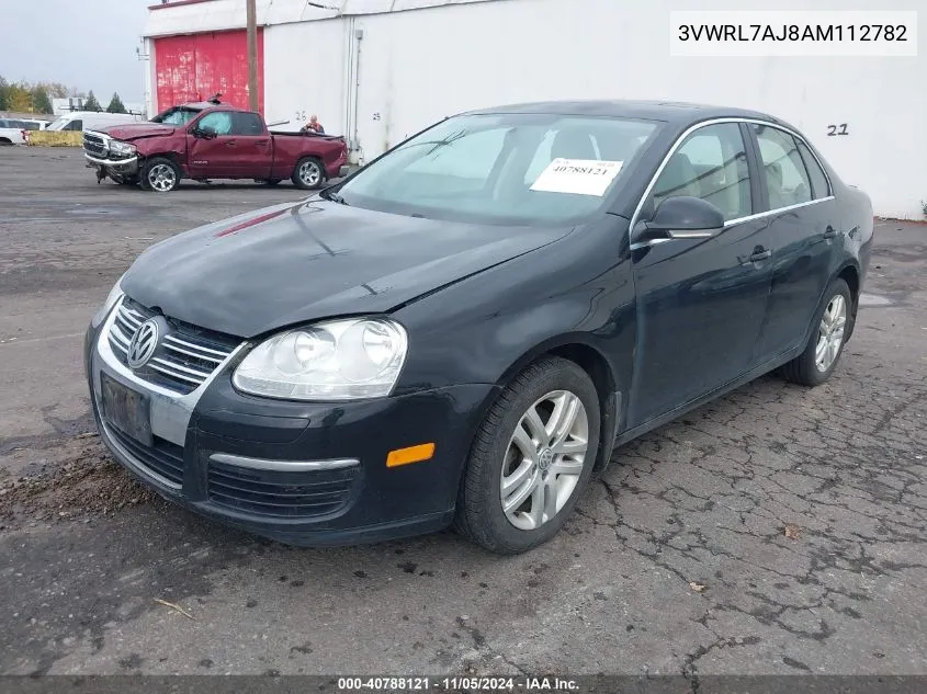 2010 Volkswagen Jetta Tdi VIN: 3VWRL7AJ8AM112782 Lot: 40788121