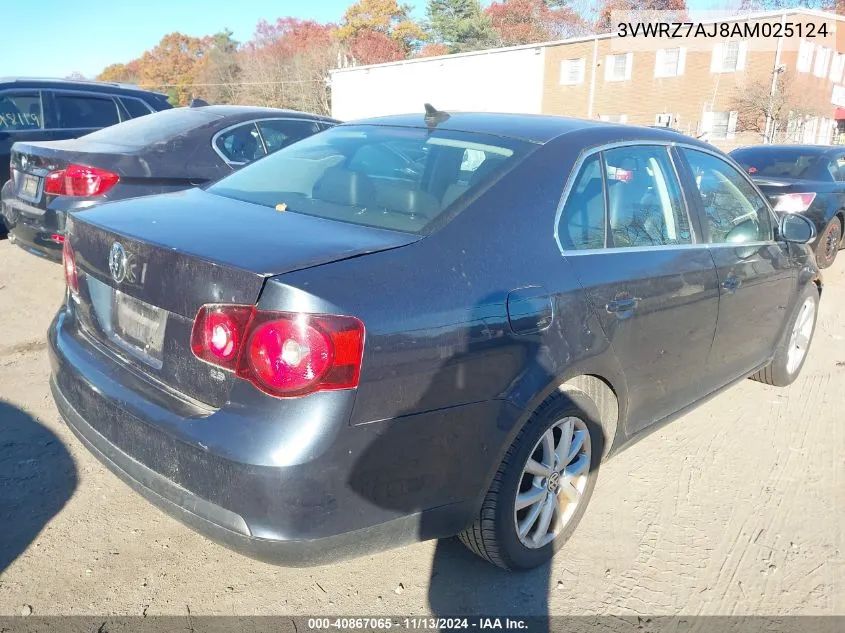 2010 Volkswagen Jetta Se VIN: 3VWRZ7AJ8AM025124 Lot: 40867065