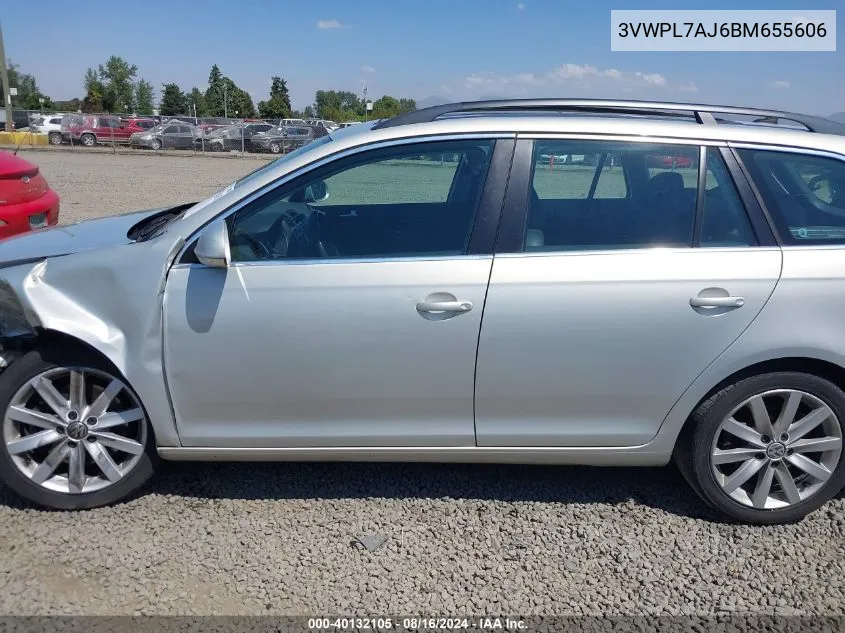 3VWPL7AJ6BM655606 2011 Volkswagen Jetta Sportwagen 2.0L Tdi