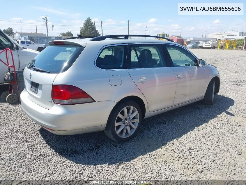 3VWPL7AJ6BM655606 2011 Volkswagen Jetta Sportwagen 2.0L Tdi