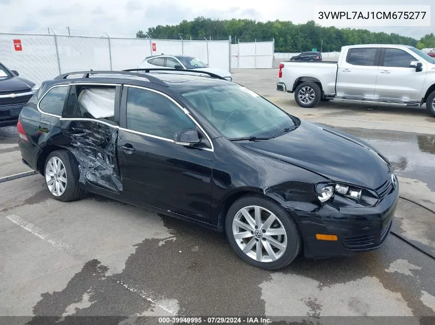 3VWPL7AJ1CM675277 2012 Volkswagen Jetta Sportwagen 2.0L Tdi