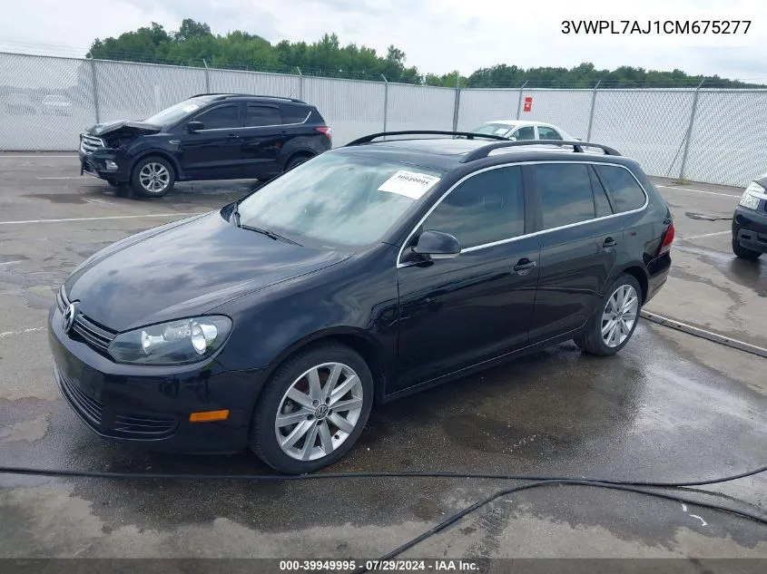 3VWPL7AJ1CM675277 2012 Volkswagen Jetta Sportwagen 2.0L Tdi