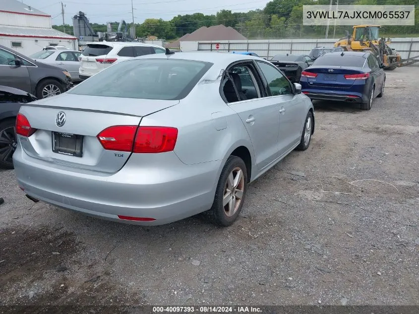 3VWLL7AJXCM065537 2012 Volkswagen Jetta 2.0L Tdi