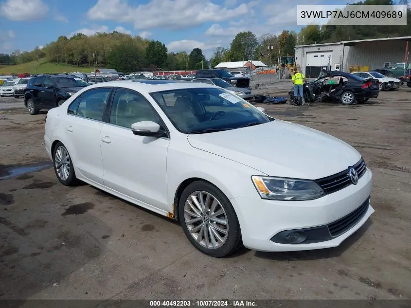 3VWLP7AJ6CM409689 2012 Volkswagen Jetta Sel