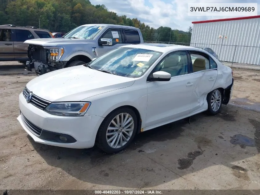 3VWLP7AJ6CM409689 2012 Volkswagen Jetta Sel