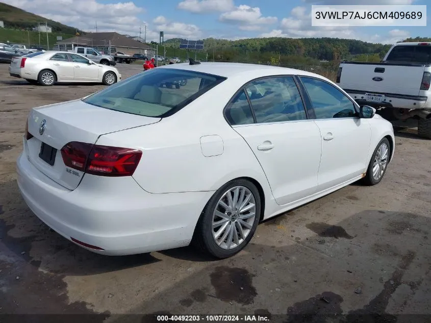 3VWLP7AJ6CM409689 2012 Volkswagen Jetta Sel