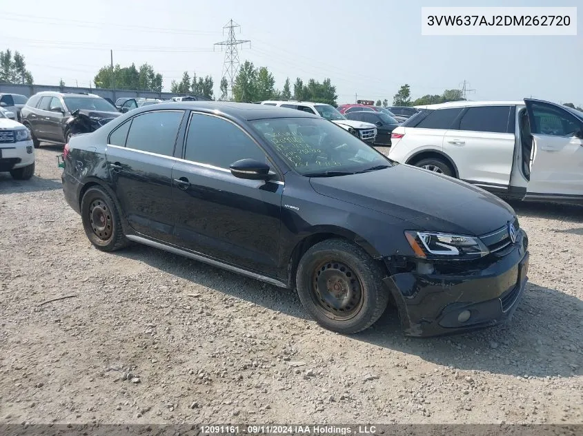 3VW637AJ2DM262720 2013 Volkswagen Jetta Sedan